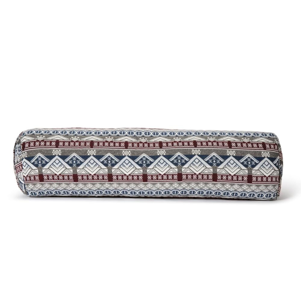 #DoYourYoga Bolster per yoga cilindrico con pula di farro bio o pula di grano saraceno bio | 68cm x 22cm | lavabile in lavatrice | ideale come cuscino yoga | cuscino zafu | Supporto Per meditazioni