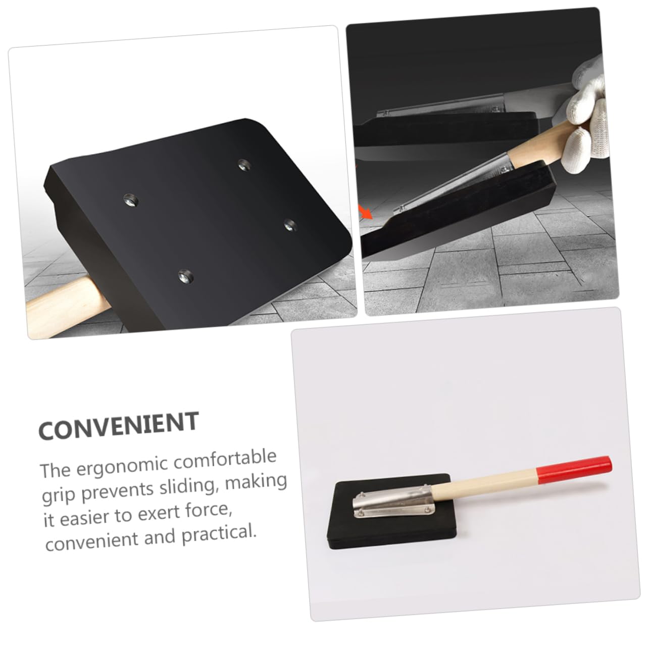 POPETPOP Marteau Caoutchouc Pour Pavage Outil Caoutchouc Pour Construction Pour Lissage De Sols