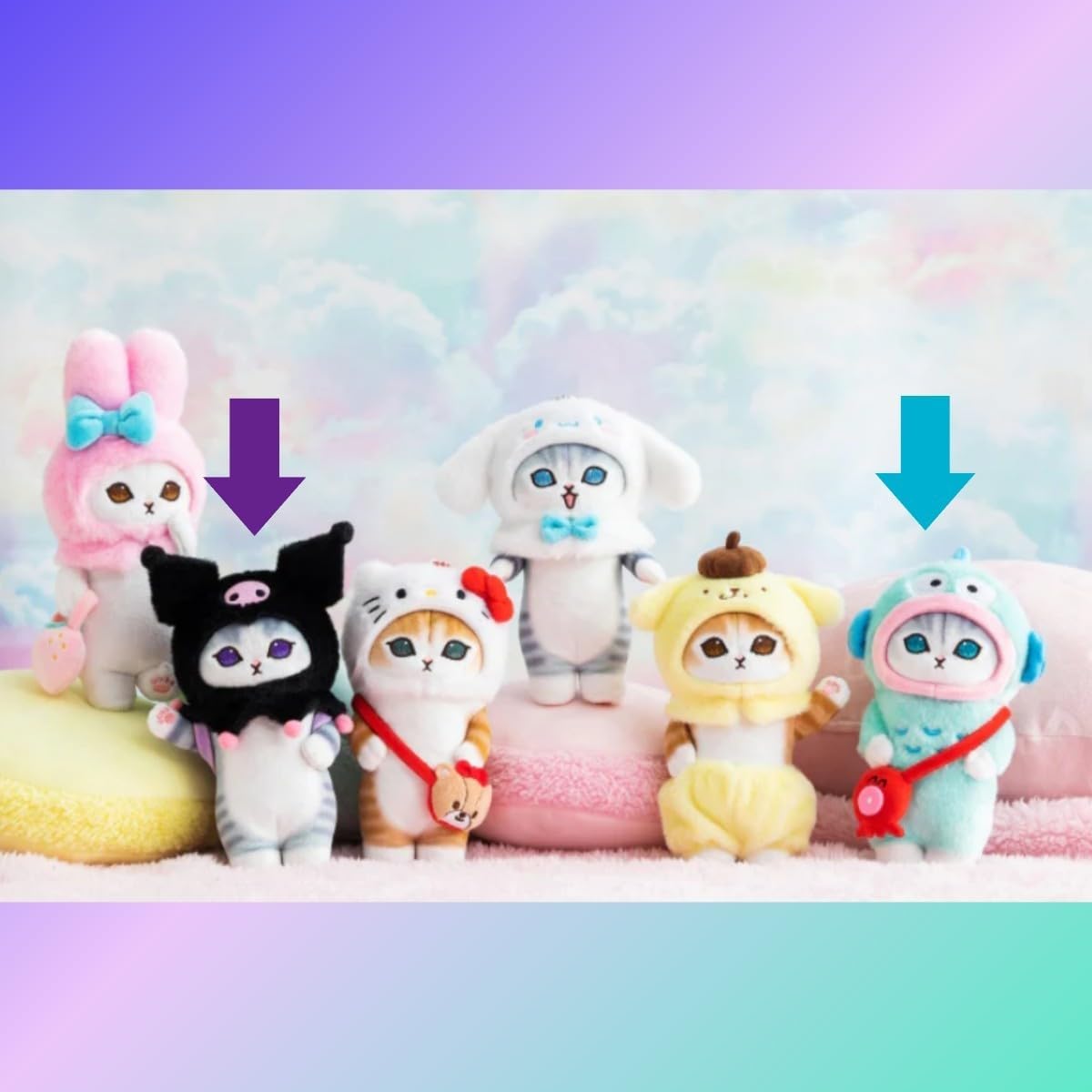 モフサンドmofusand ハンギョドン クロミ サンリオキャラクターズ正規品 Amazon.co.jp: モフサンド ハンギョドン クロミ マスコット 2個