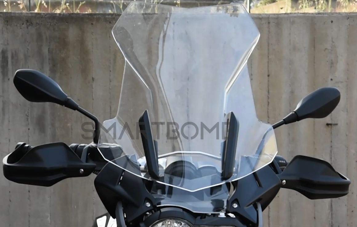 Parabbrezza paravento alto windshiel screen trasparente R 1200 GS 1200 GS LC ADV R 2013-2018 1250 GS STANDARD ADVENTURE 2019