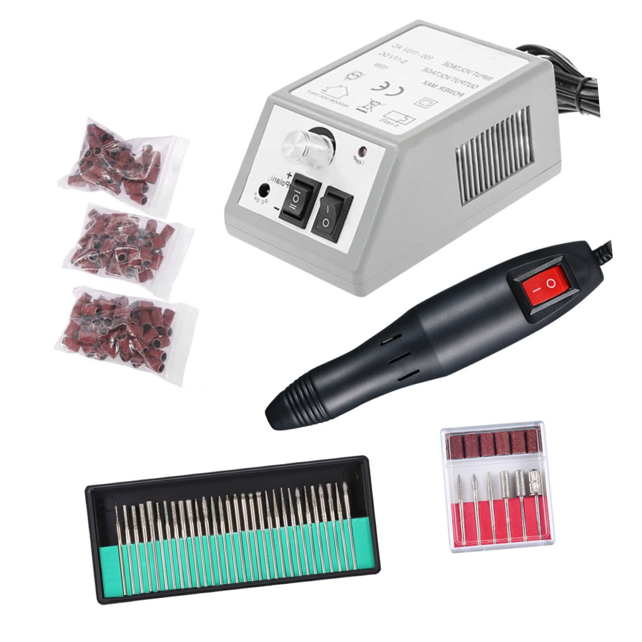 Elektrische Nagelbohrmaschine 20000 U/min für Salon, Leicht