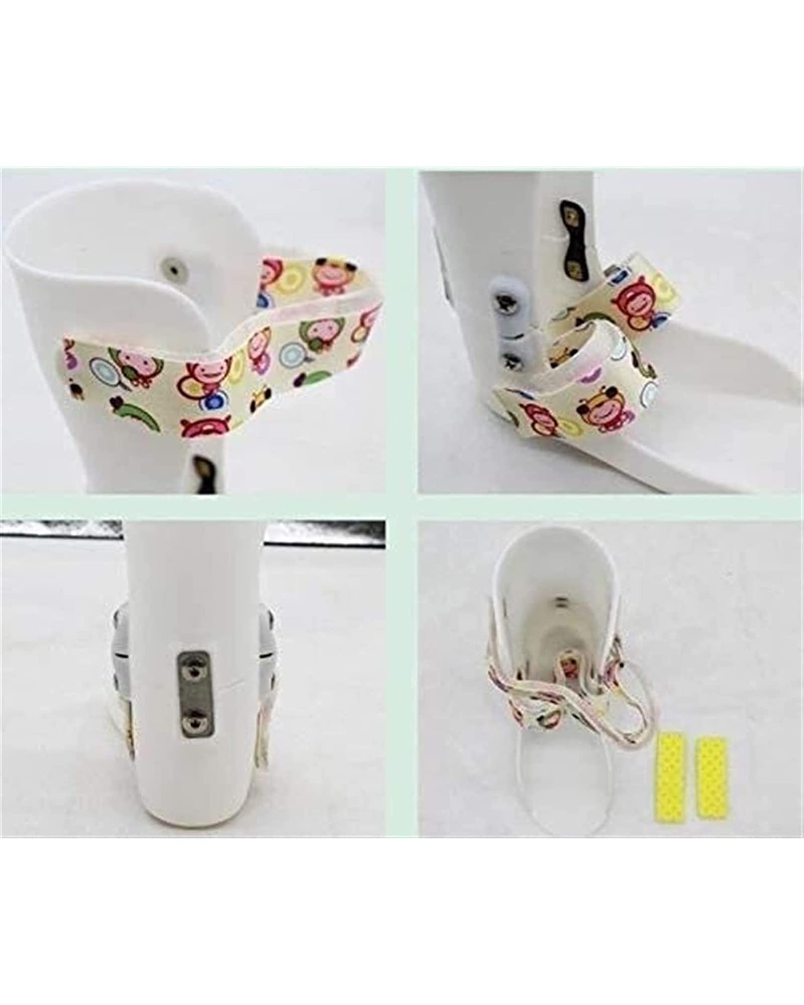 Ortesis de caída del pie para niños, inmovilizador, fascitis plantar, férula nocturna, soporte para articulación del tobillo, bota elástica para aliviar el dolor, L (L)