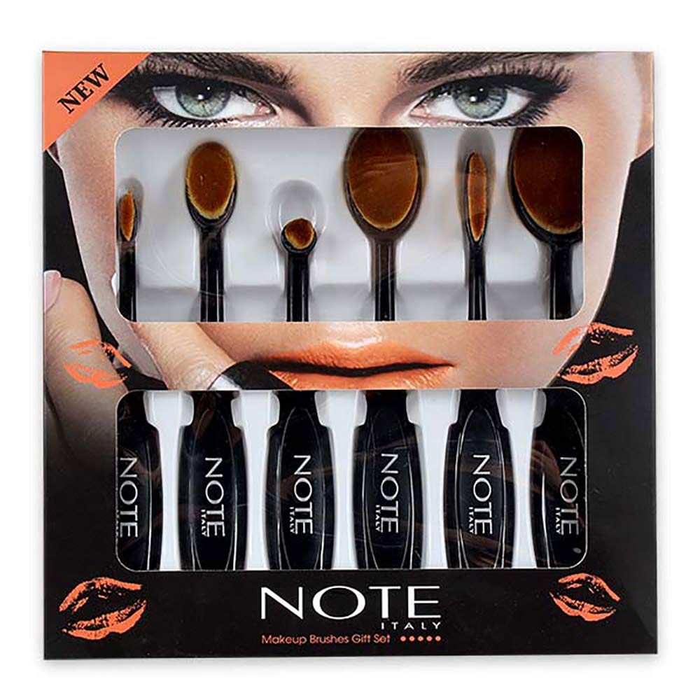 Note Makeup Brushes Gift Set, 6g (Pack of 10)