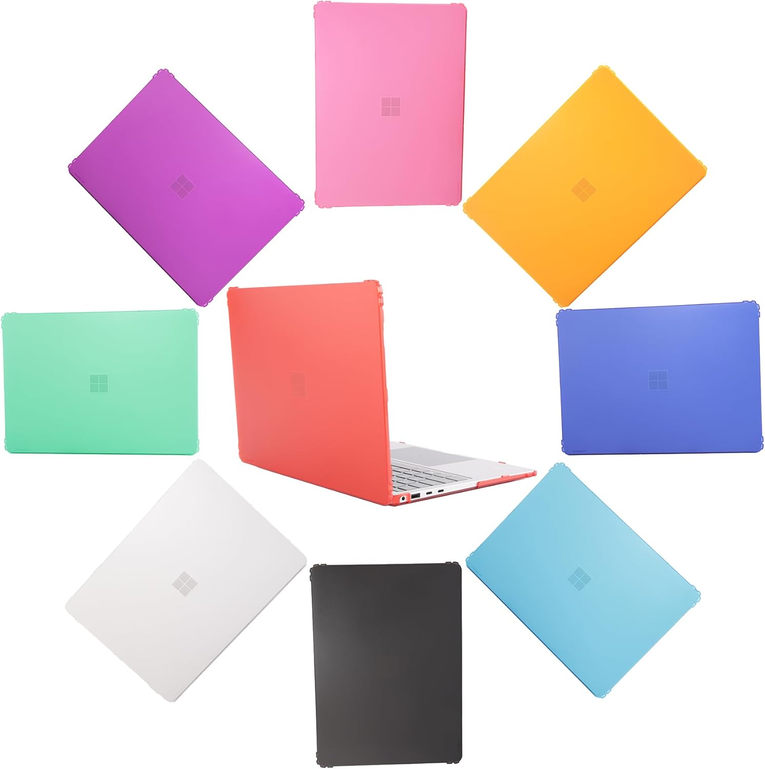 mCover Case ONLY Compatible for 2024+ 13.8" Microsoft Surface Laptop 7 Windows PC with ARM CPU and AI-Powered Copilot+ (NOT Fitting Other Surface Models) - Blue - Image 5