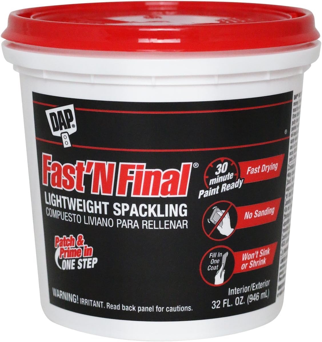 FAST'N Final Lightweight Spackling