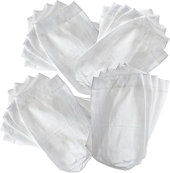 20 Pack Pool Micro Filter Mesh Bags for Pool Blaster Water Tech Catfish Ultra Vacuum Sand & Silt Cleaner Filter