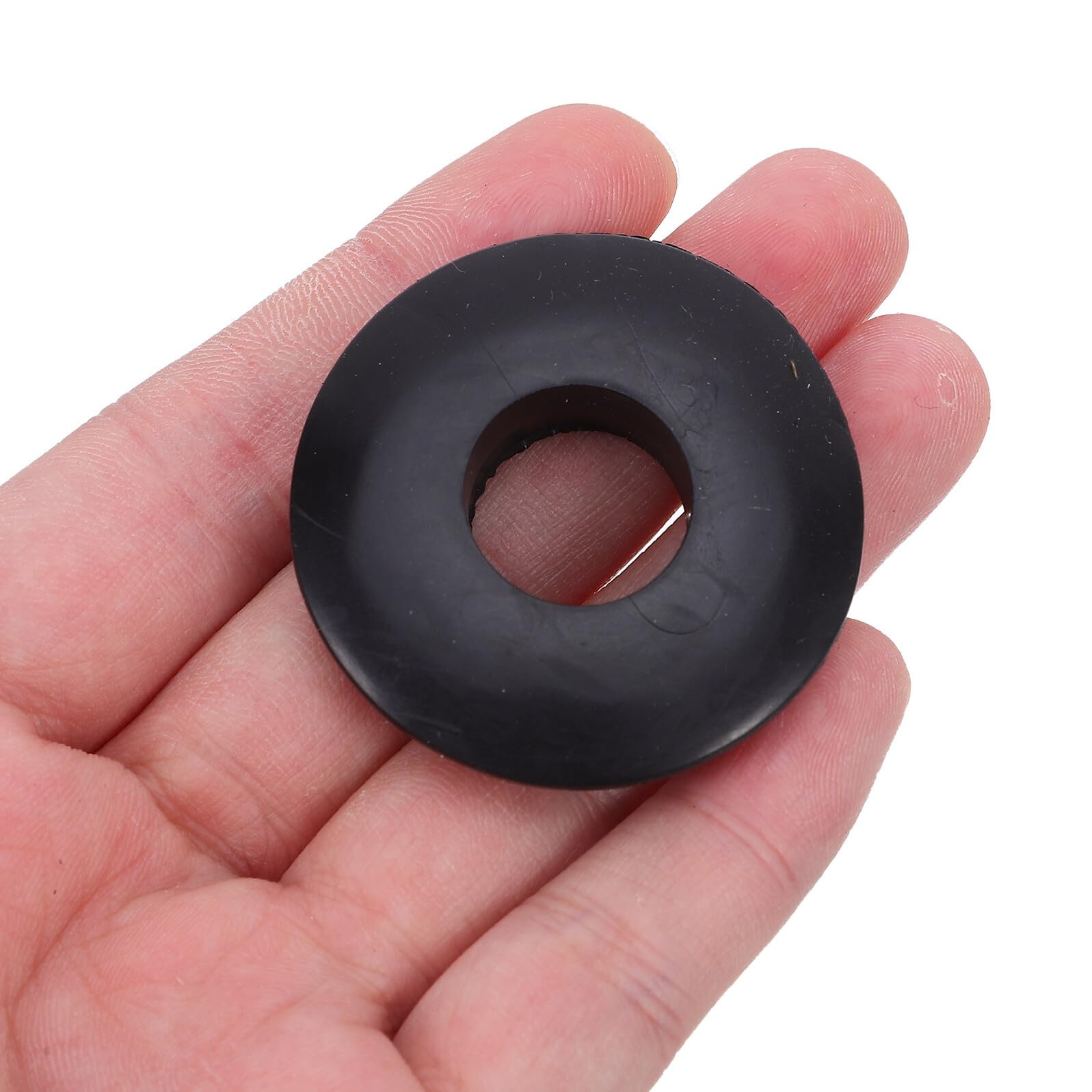 Gatuida Kit de 20 Arandelas de Goma Negras para Juntas de Freno de Aire, Elasticidad y Diseño para Mantenimiento Diario de Sellos en Semirremolques