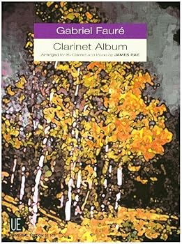Paperback Fauré: Clarinet Album for clarinet and piano Book
