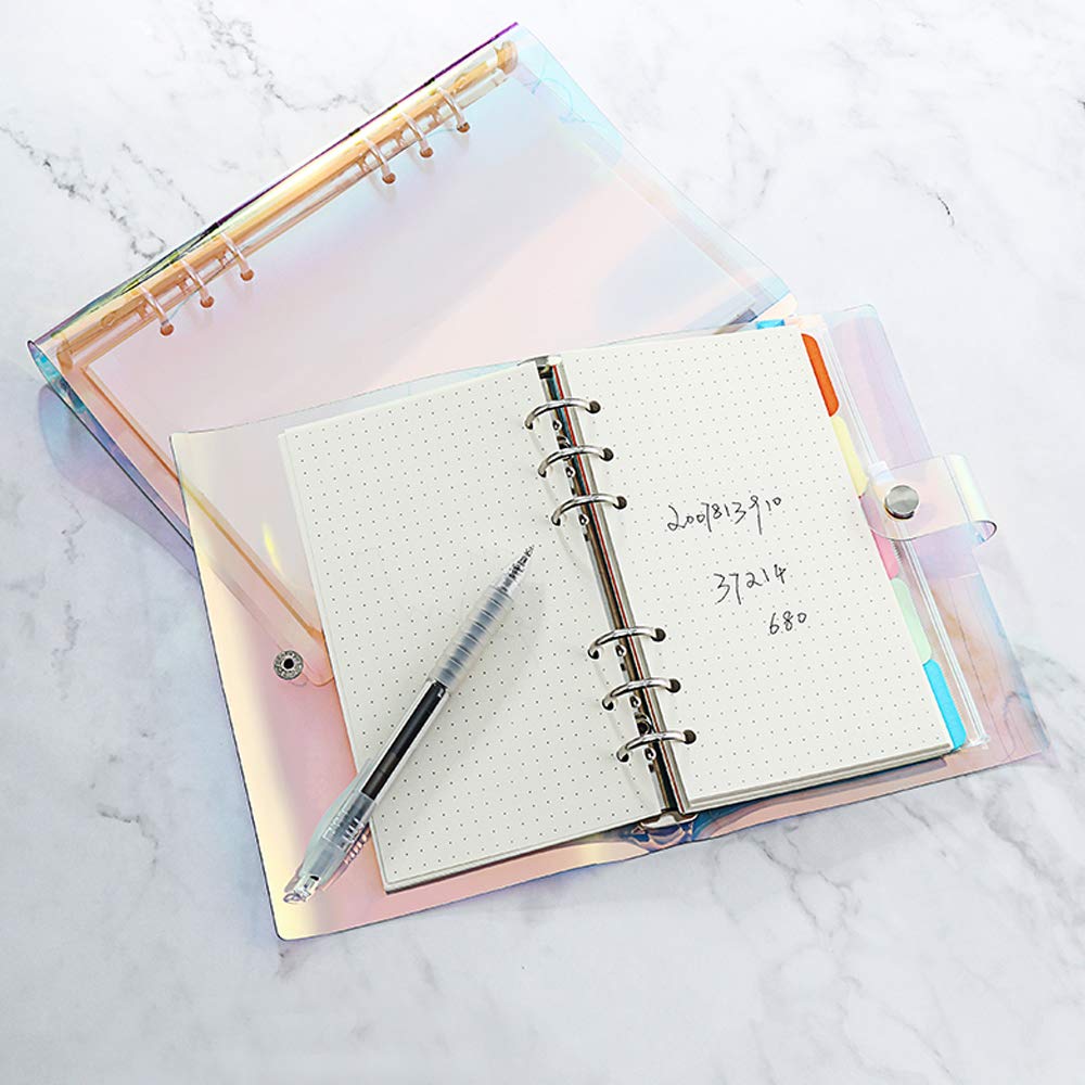 Amazon | Zhi Jin A5レインボーソフトpvcノートブックカバーケース
