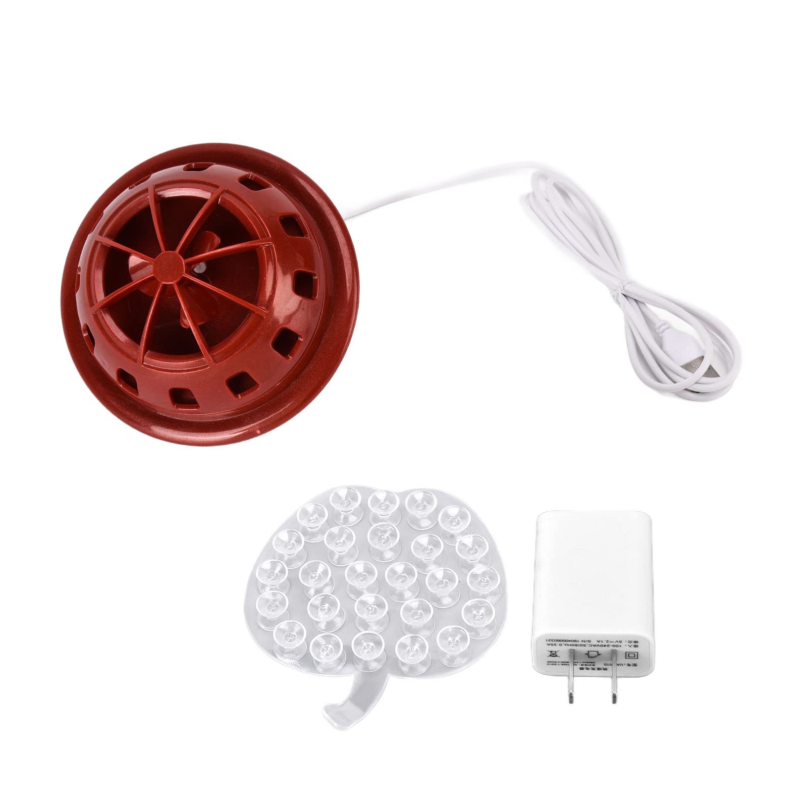 Mini Lavavajillas Portátil USB, Fácil Limpieza de Fruteros para el Hogar, Lavavajillas de Cocina Eficiente para Accesorios del Hogar, Adecuado para Encimera o Escritorio (rojo)