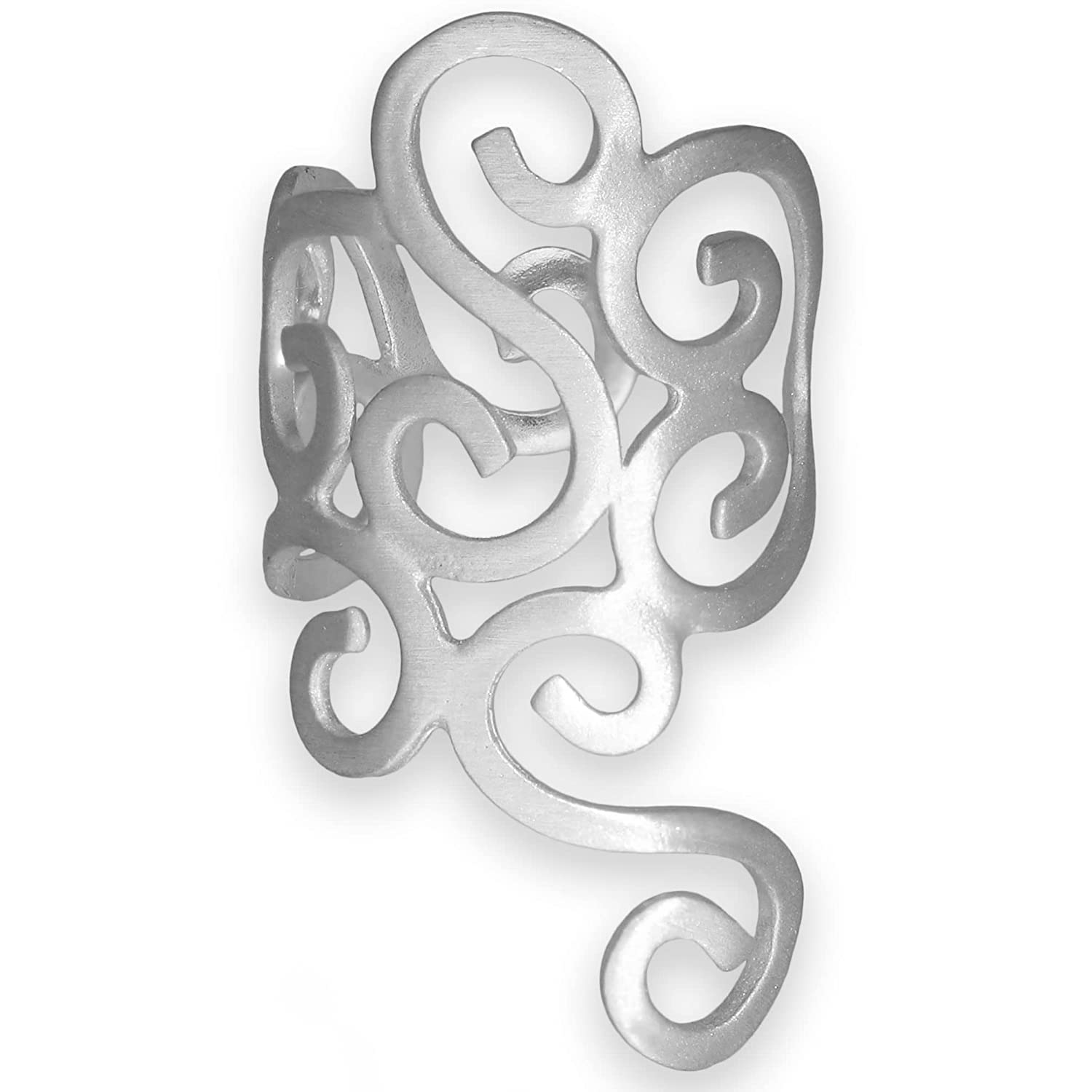 Handmade geschenk für sie 925 Sterling Silber Spiral ohrmanschette Ohrring, griechische Ohr manschette für nicht durchbohrte Ohr, griechischerSchmuck, Ohrkletter ear cuff earcuff