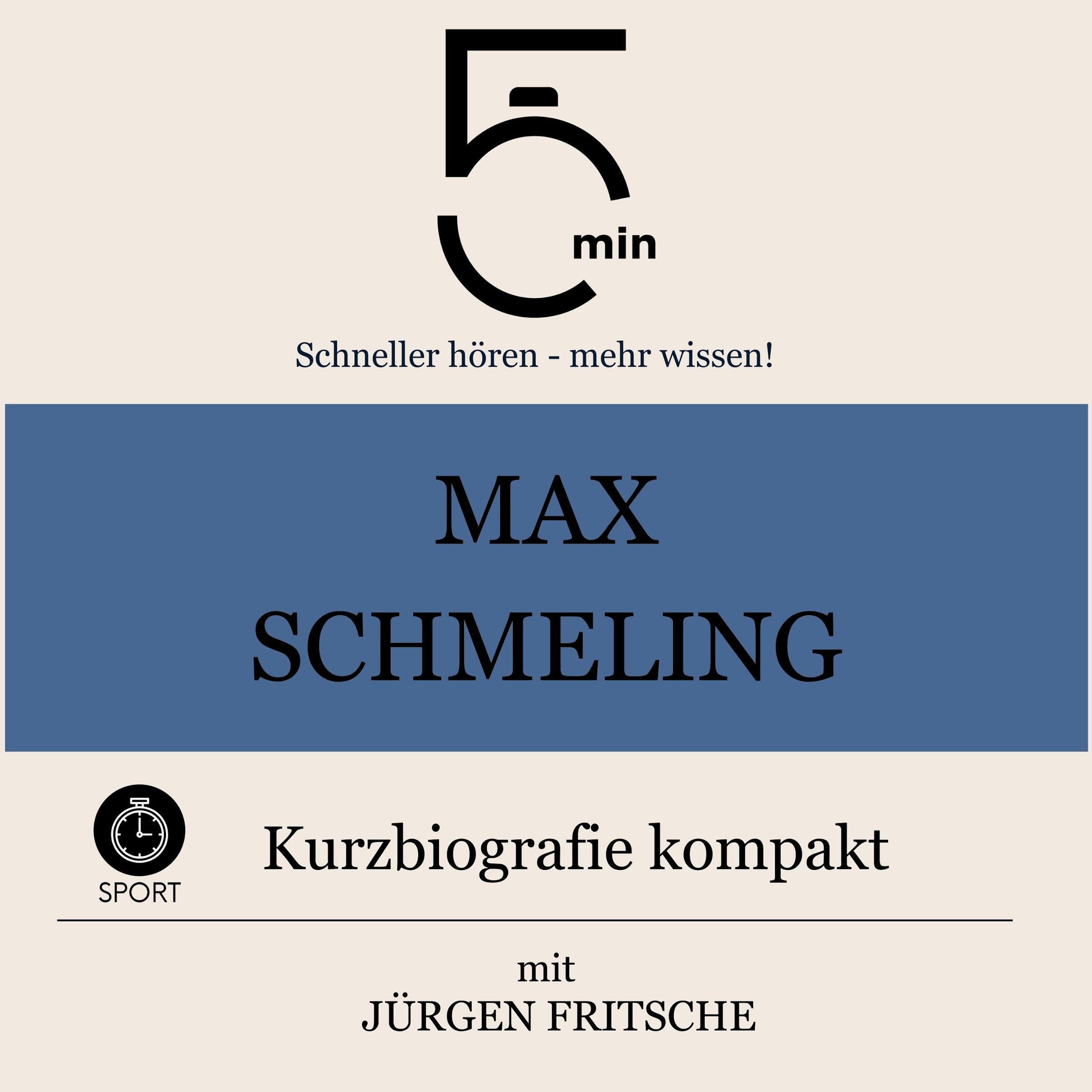 Cover art for Max Schmeling - Kurzbiografie kompakt