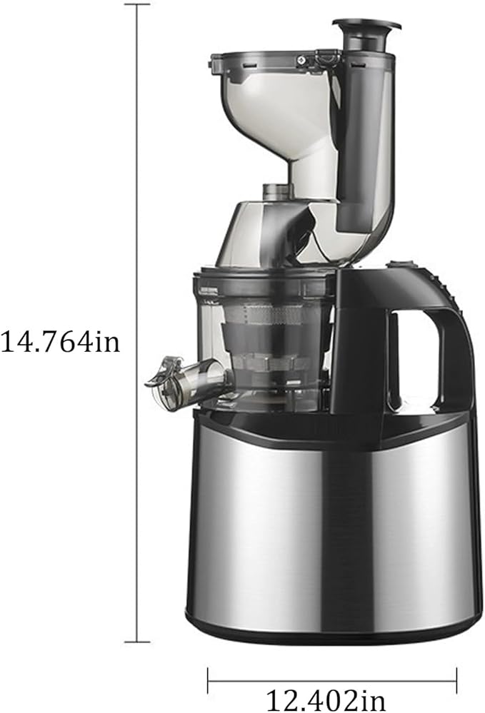 Extractor de Jugos Prensado Frío Boca Ancha 350W 220V miniatura 2