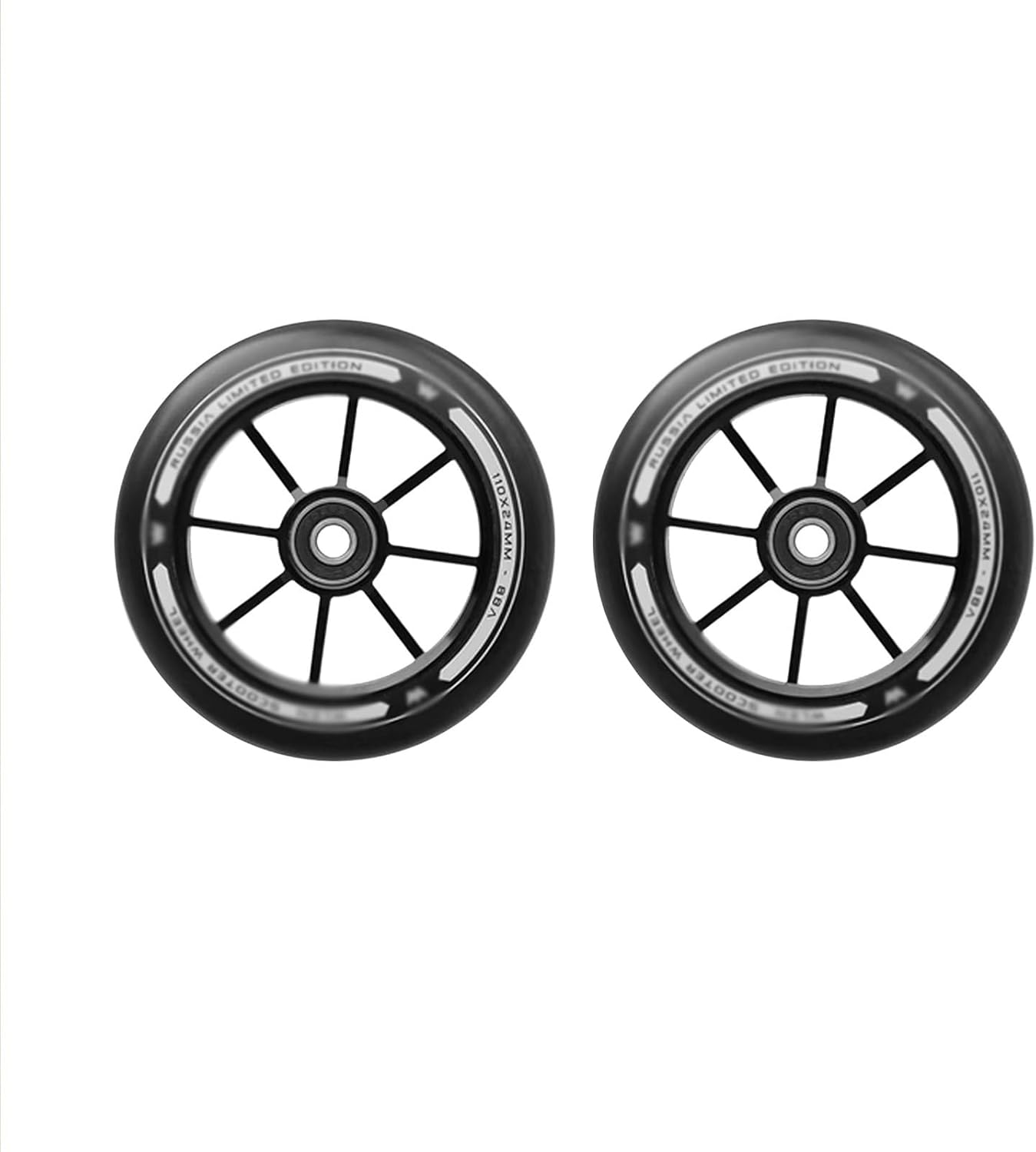 88A 110MM Inline Skate Wheels for Roller Blade Wheel Replacement, Roller Skate