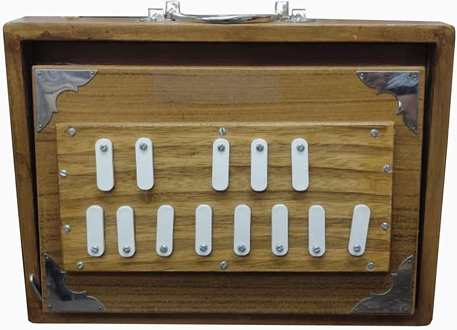 SHRUTI BOX SURPETI 432 Hz SPECIALLY DESIGNED FOR BHAJAN KIRTAN YOGA. SOLID TEAK WOOD. 13 STOPPER. LONG SUSTAIN. CAREFUL