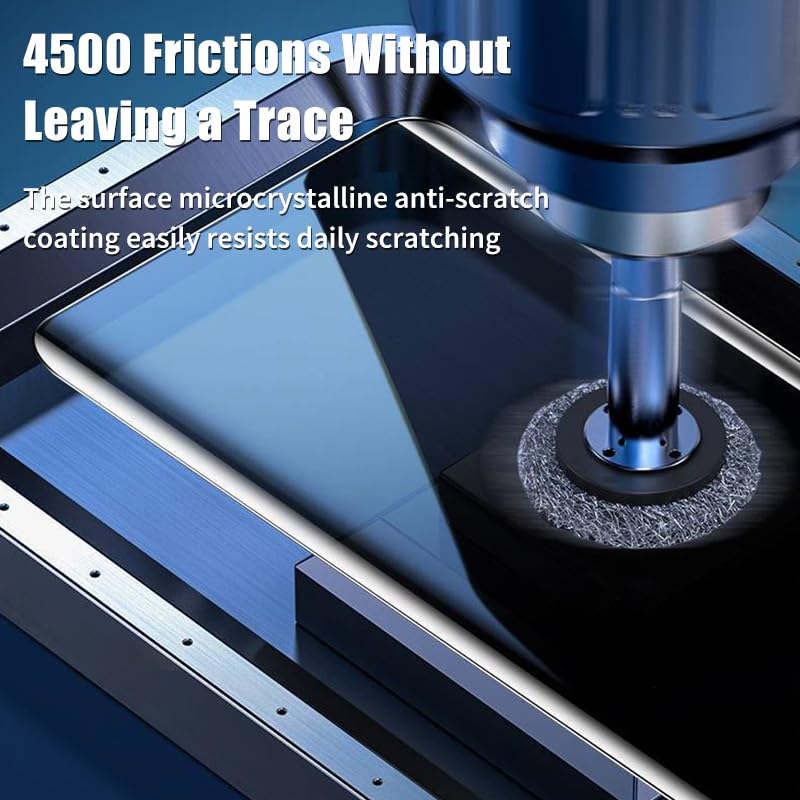 Image of OXYZAIN Samsung Galaxy S23 Ultra 5G 6.8 inch Privacy Screen Protector Tempered Glass Screen Protector guard', Anti-Spy, Support Fingerprint Unlock with Easy Installation kit [PACK OF 1]