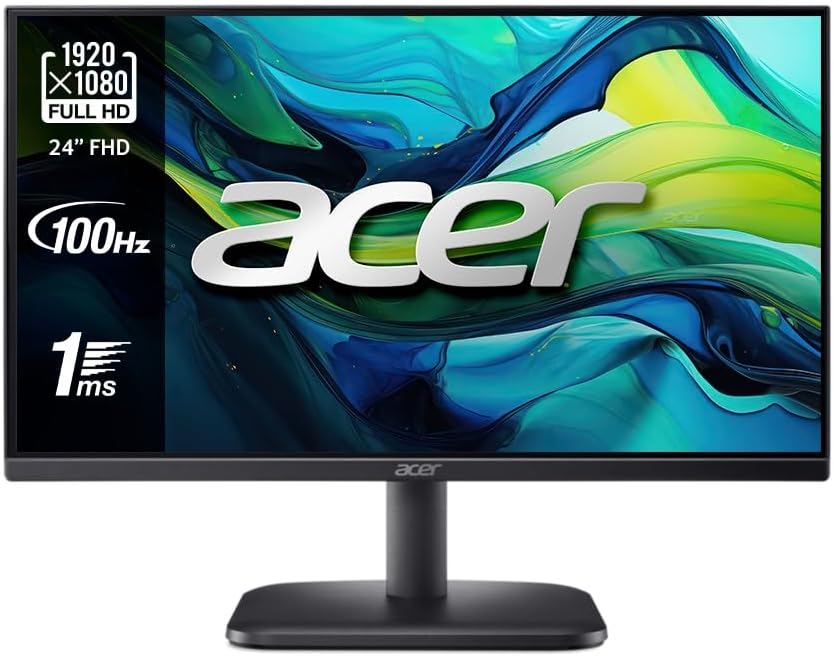 Monitor Acer de 23,8″ Full HD IPS 120Hz por 69,22€ ¡¡31% de descuento!!