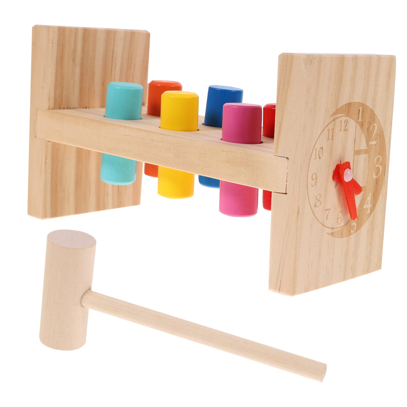 SUPVOX Interactive Nail Hammering Toys Cognitive Development Toys Sensory Room Must-Haves Early Learning Tool Set