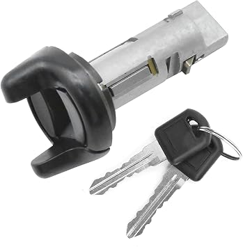 12369498 Ignition Switch Lock Cylinder with Keys, Replacement for Chevy C1500 C2500 C3500 Express 1500 2500 3500, Replacement for GMC Savana 1500 2500 3500, Replaces 702671, US214L
