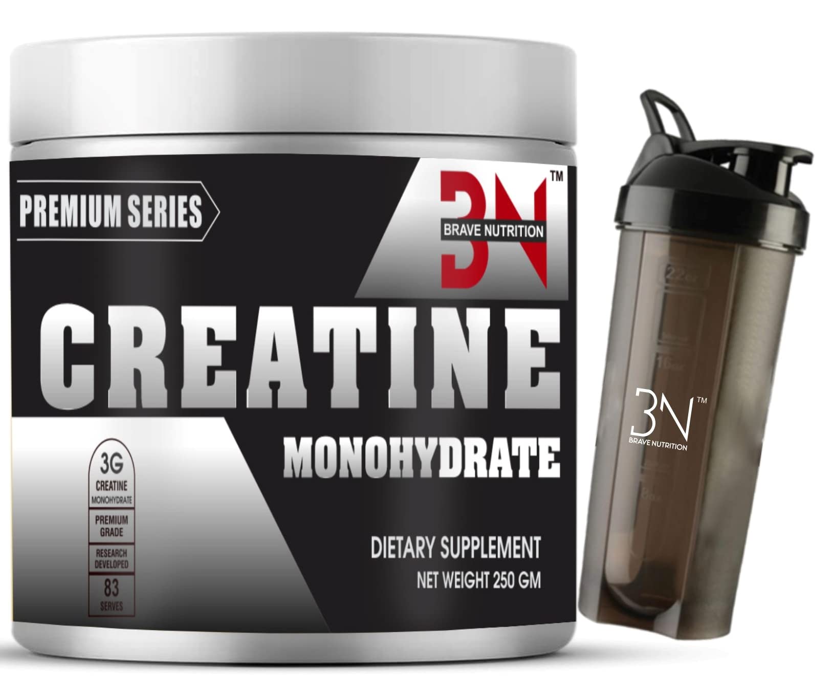 Creatine Monohydrate, Strength, Reduce Fatigue, 100% Pure Creatine, Lean Muscle Building, Supports Muscle Growth, Athletic Performance, Recovery [83 Servings, Blueberry] Free Shaker