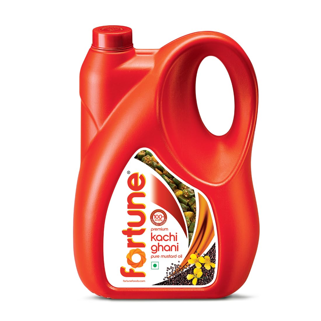 Fortune Premium Kachi Ghani Pure Mustard Oil, 4.5 Kg Jar