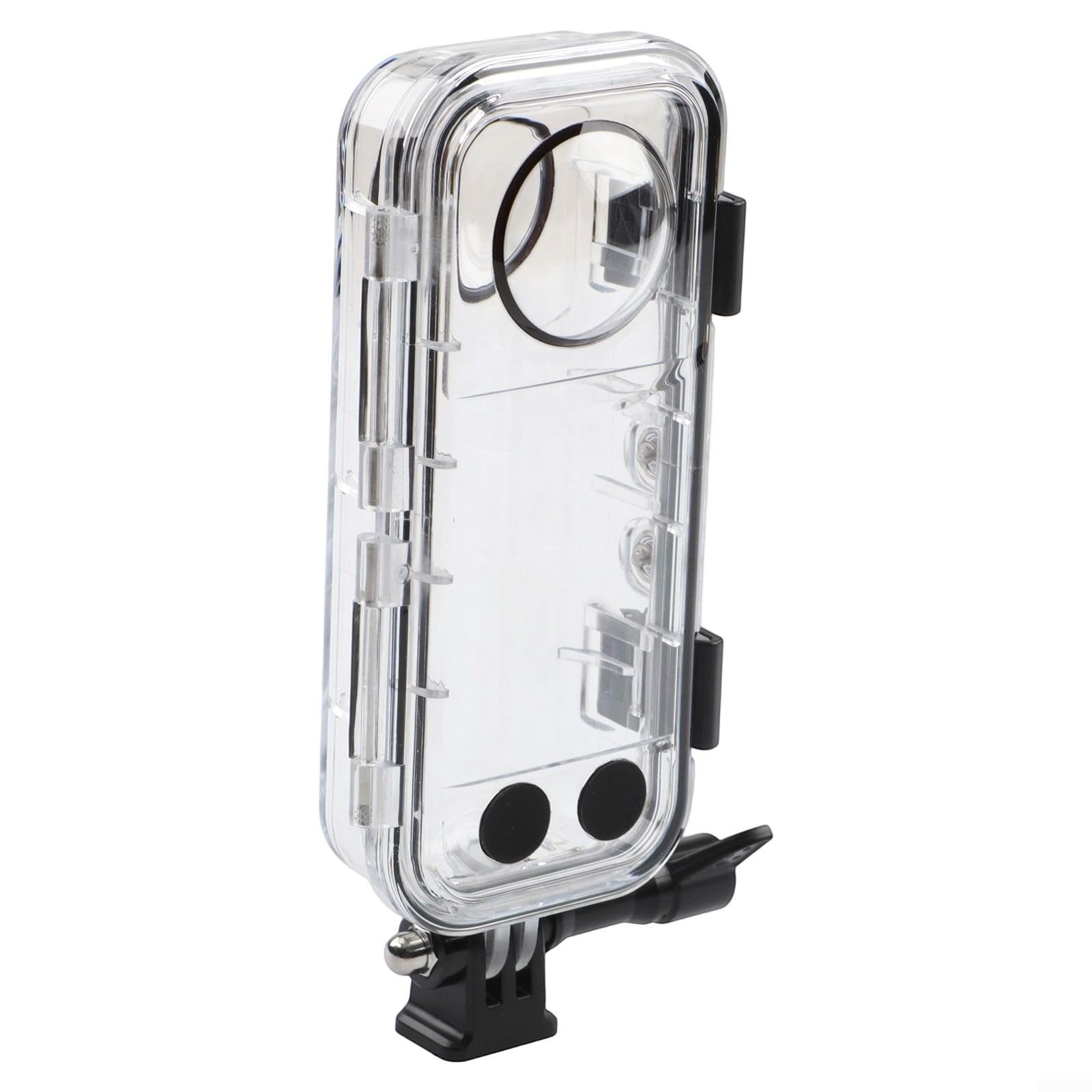 Custodia subacquea X4, custodia impermeabile 40 m con lente in vetro temperato, guscio protettivo trasparente per fotografia HD