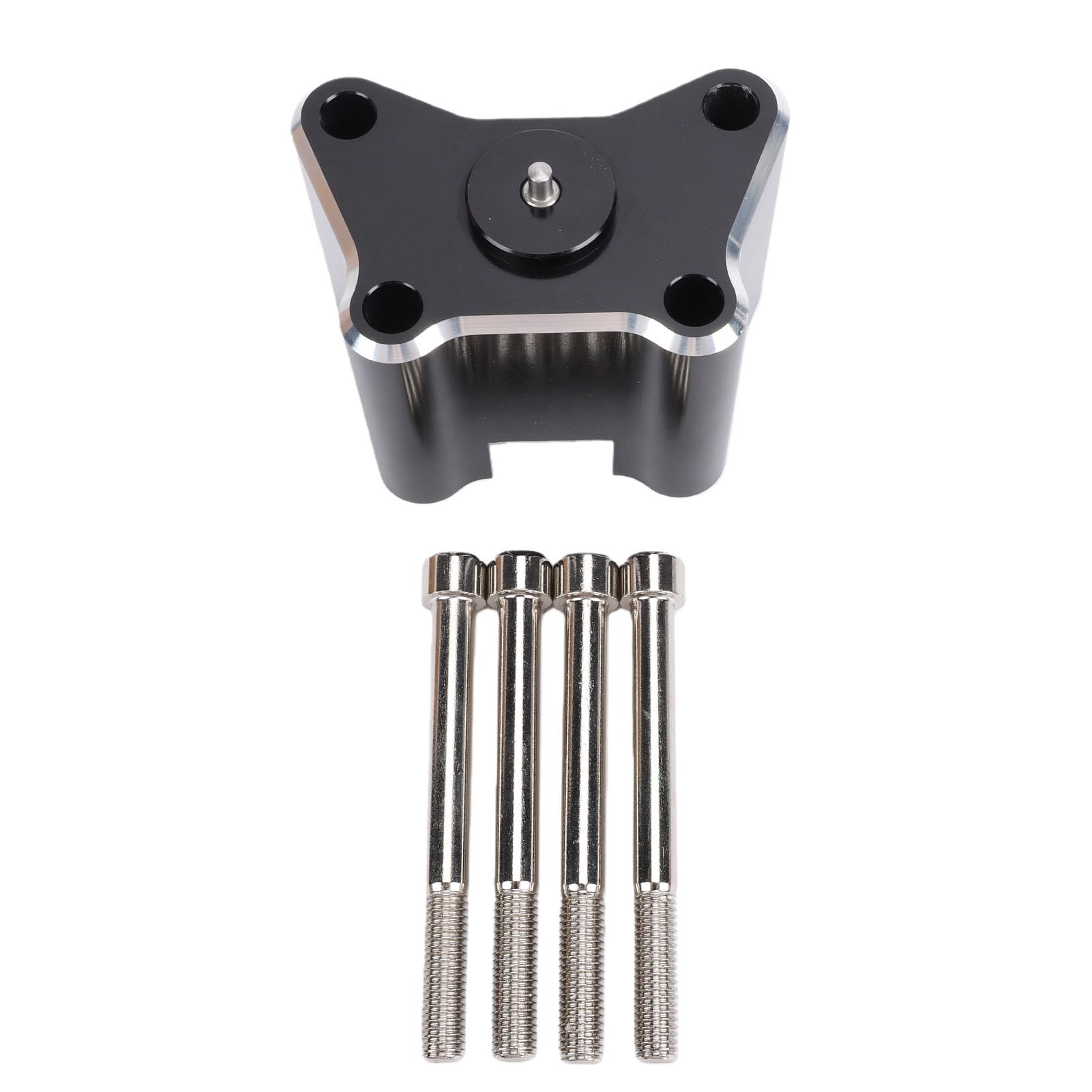 Tbest Lenkererhöhung aus Aluminiumlegierung, 5,1 Cm Hoch, Verstellbar, Ersatz für Spyder Limited RT 2020+ Motorrad-Verlängerungsset mit Rädern, Hohe Festigkeit, Langlebig