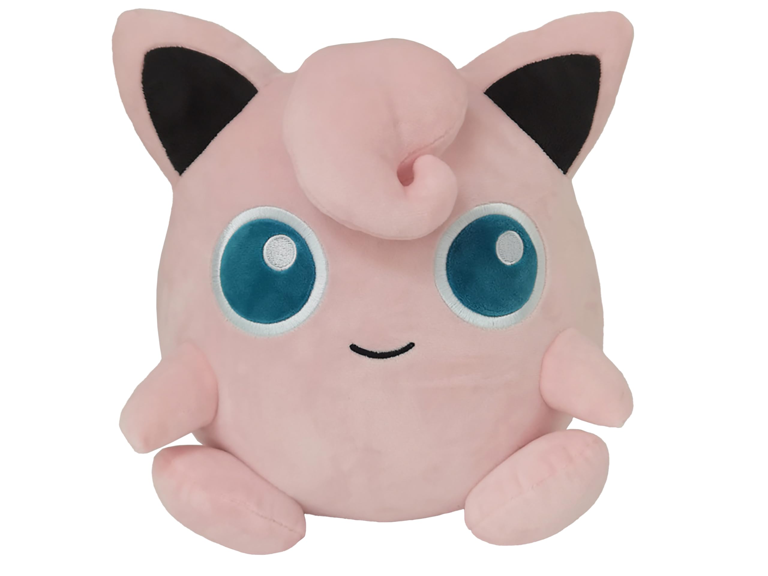 CYPBRANDS Pokémon Children's Backpack - Plush Jigglypuff Design with Adjustable and Detachable Straps, Pink - Official Product, pink, Estandar, Casual