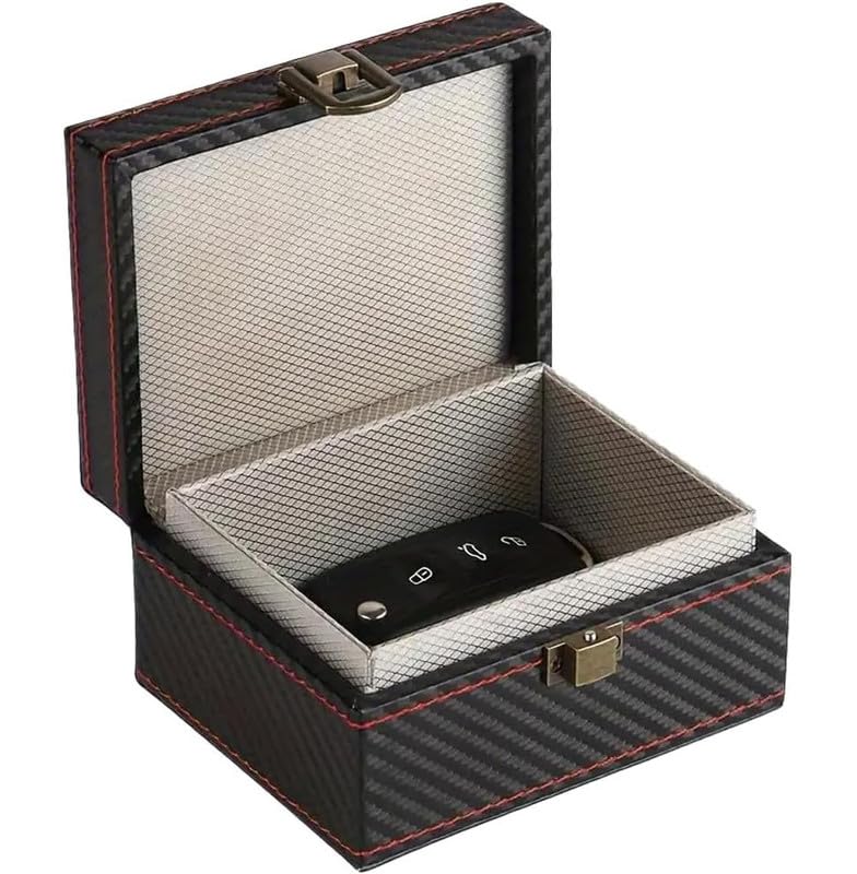 2 UR DOOR Faraday Box and Key Fob Protector Pouch Bundle, Ultimate RFID Signal Blocking Box and Pouches - Image 2