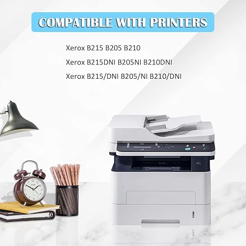 Miniatura 2 de Compatible Xerox 106R04347 B205 B210 B215 Cartucho de tóner 3000 páginas para Xerox B205 B210 B215 B210DNI B205DNI B205MFP B215DNI B215MFP