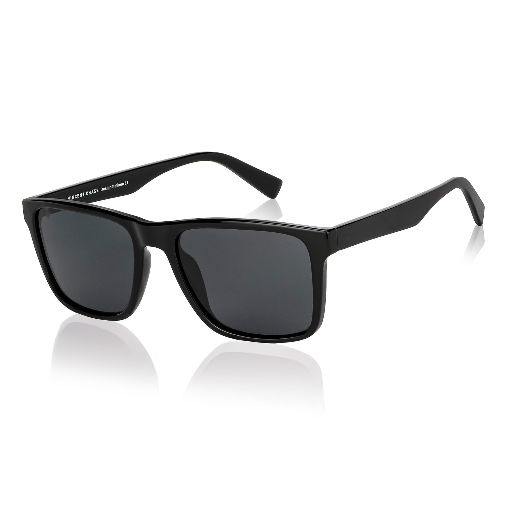 VINCENT CHASE EYEWEAR By Lenskart | Full Rim Square Sunglasses | Polarized And 100% UV Protected|Men & Women| Vc S13973