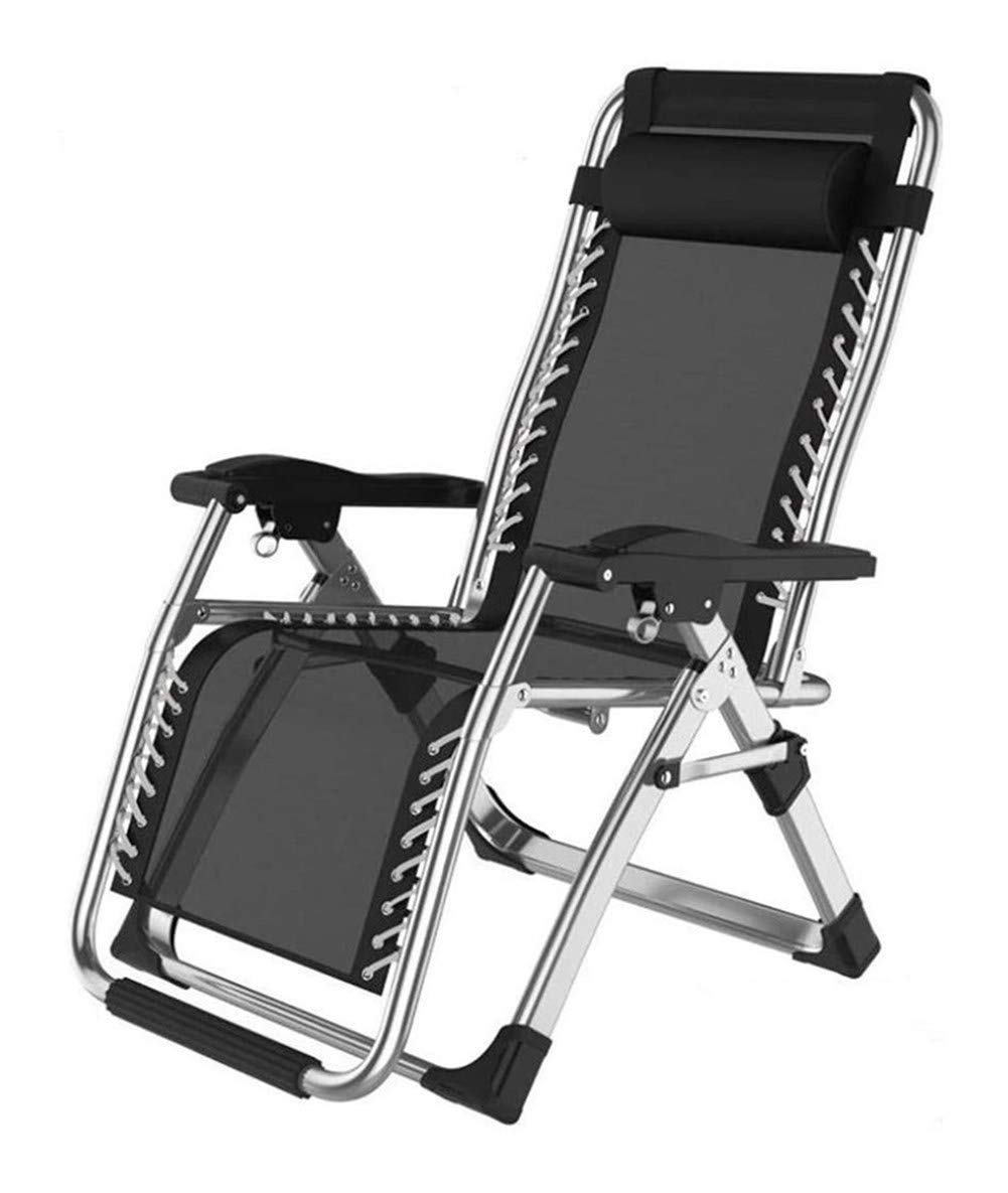 Chaise longue pliante charge 200 kg fauteuil zéro gravité robuste