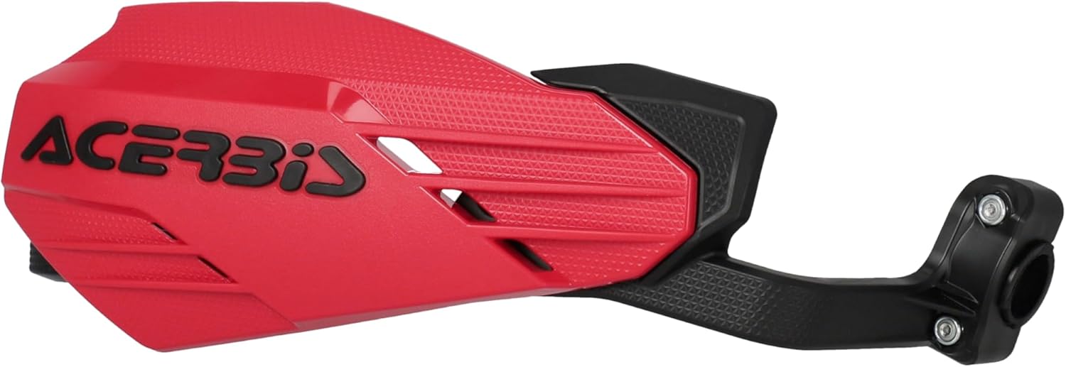 Acerbis Moto-X Red/Black Handguards (2985880004)