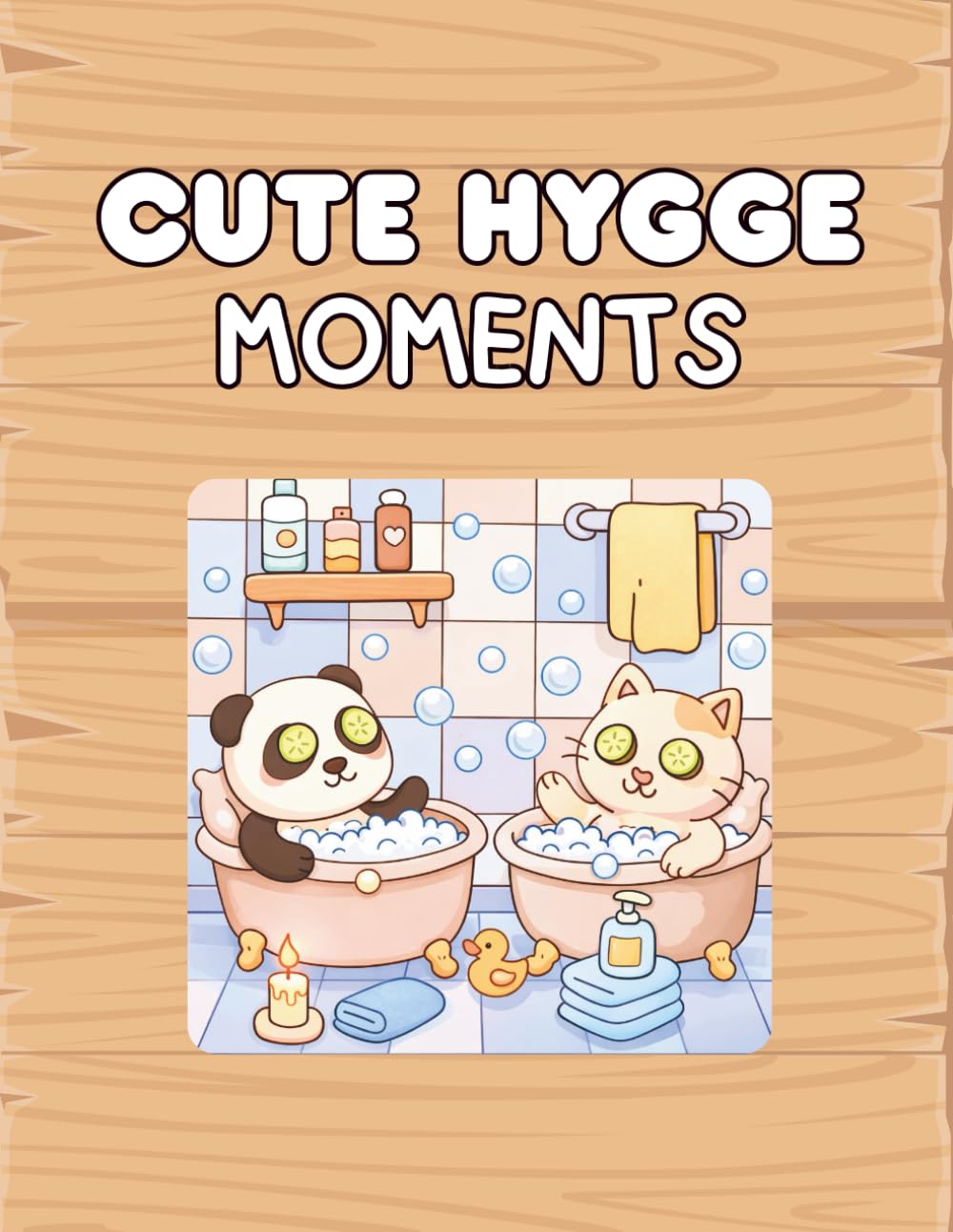 Cute Hygge Moments: Coloring Book