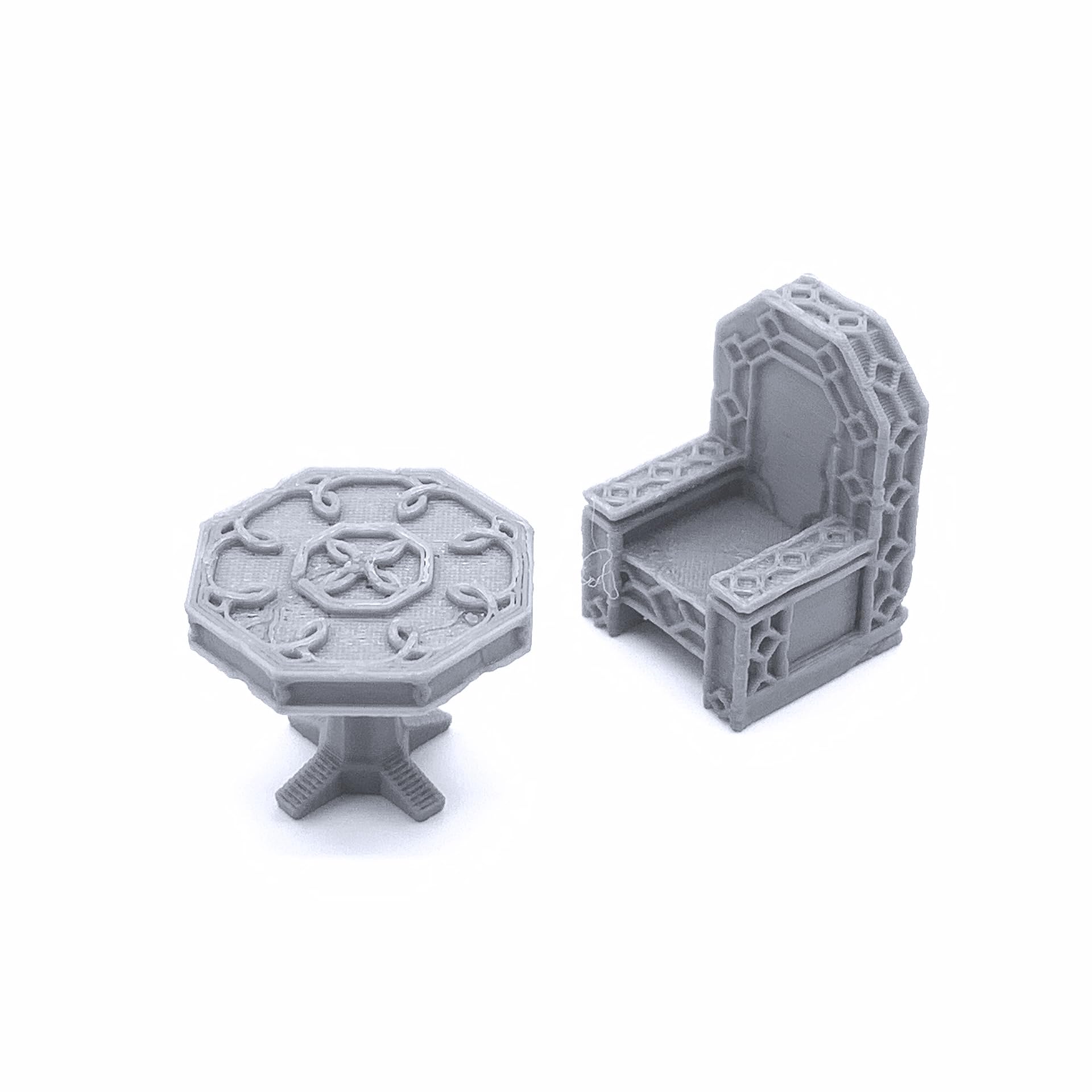 Sturdy Furniture DND Terrain - Compatible With Dungeons & Dragons, Warhammer 40k, 28mm Miniature Wargaming - View #7