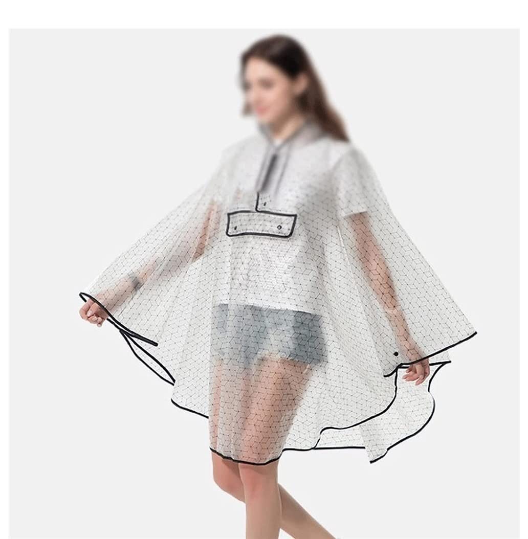 Poncho Antipioggia Impermeabile Poncho Antipioggia Da Donna Impermeabile Per Escursionismo All'aperto In Bicicletta Mantella Antipioggia
