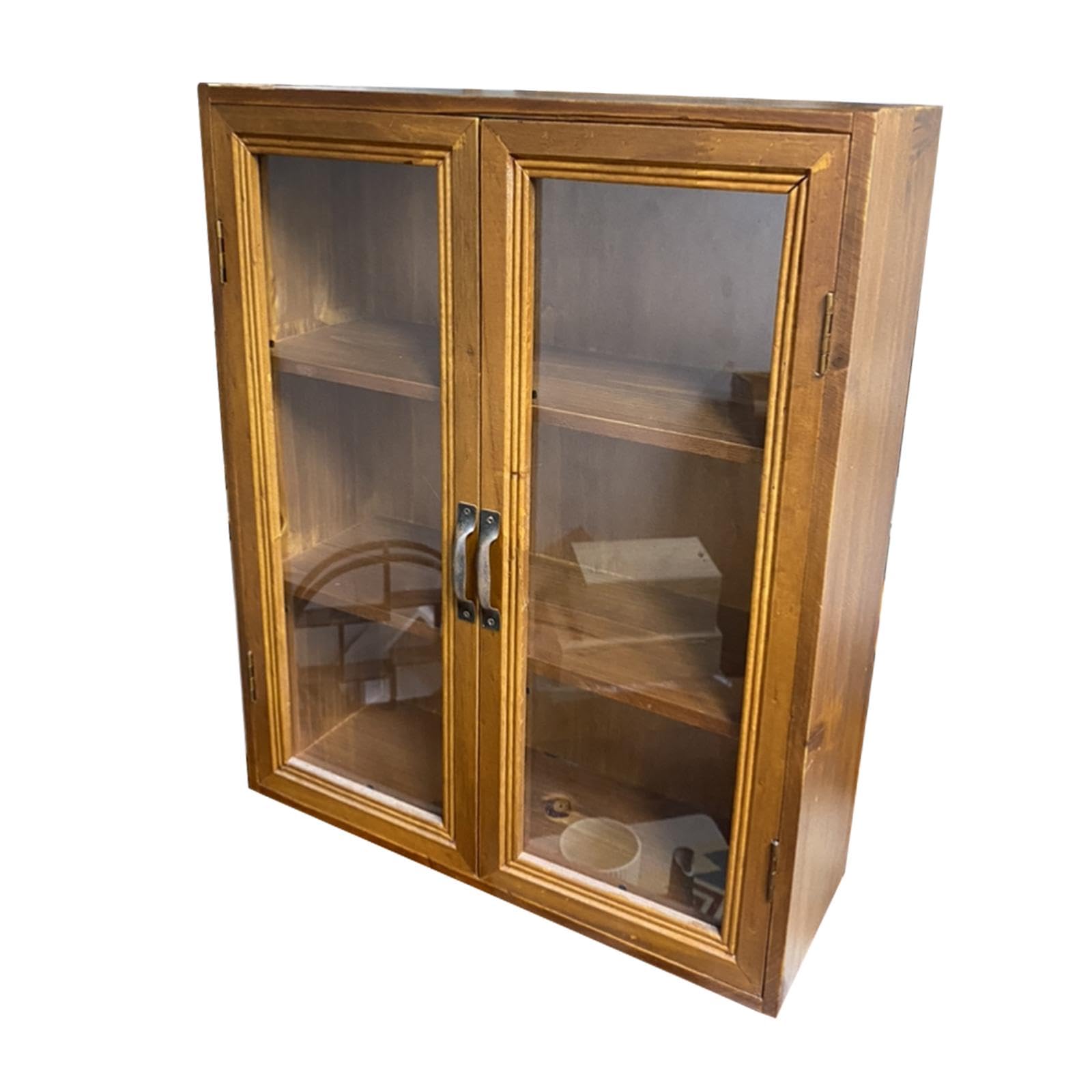 Boîte De Rangement à Tiroirs En Bois Vintage - 27x13.5x9.5 Cm - Organisateur Bureau, Coiffeuse, Maquillage