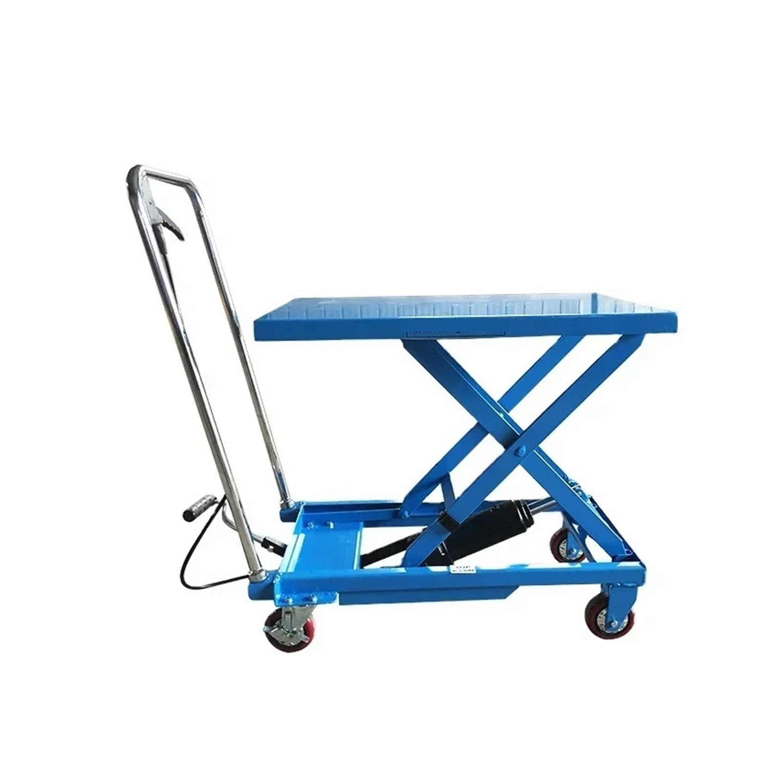 Tavolo di Sollevamento a Forbice Sollevatore Idraulico a Forbice Sollevatore da Tavolo Elevatore Merci Elevatore Idraulico Carrello Idraulico(PTS300 300kg 900mm)
