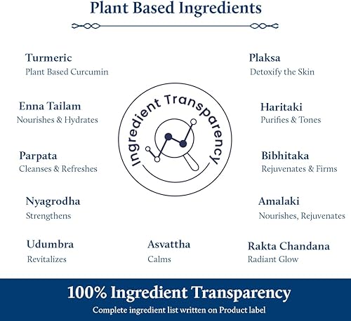 Miniatura 6 de Blue Nectar Nalpamaradi Tailam Skin Radiance Oil con cúrcuma  Aceite corporal a base de plantas y aceite facial infundido con cúrcuma, amla y