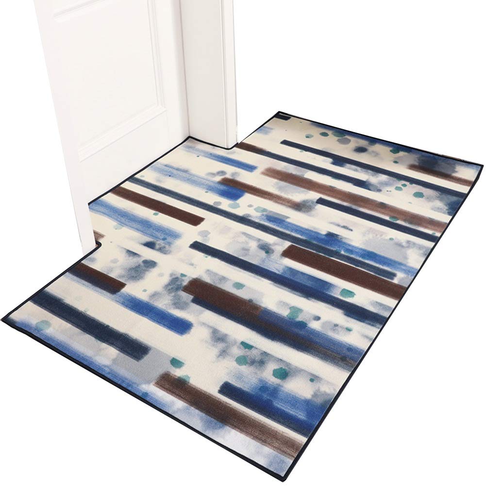 Paillassons pour entrée haut de gamme ZRUYI tapis de porte classique 80x100cm