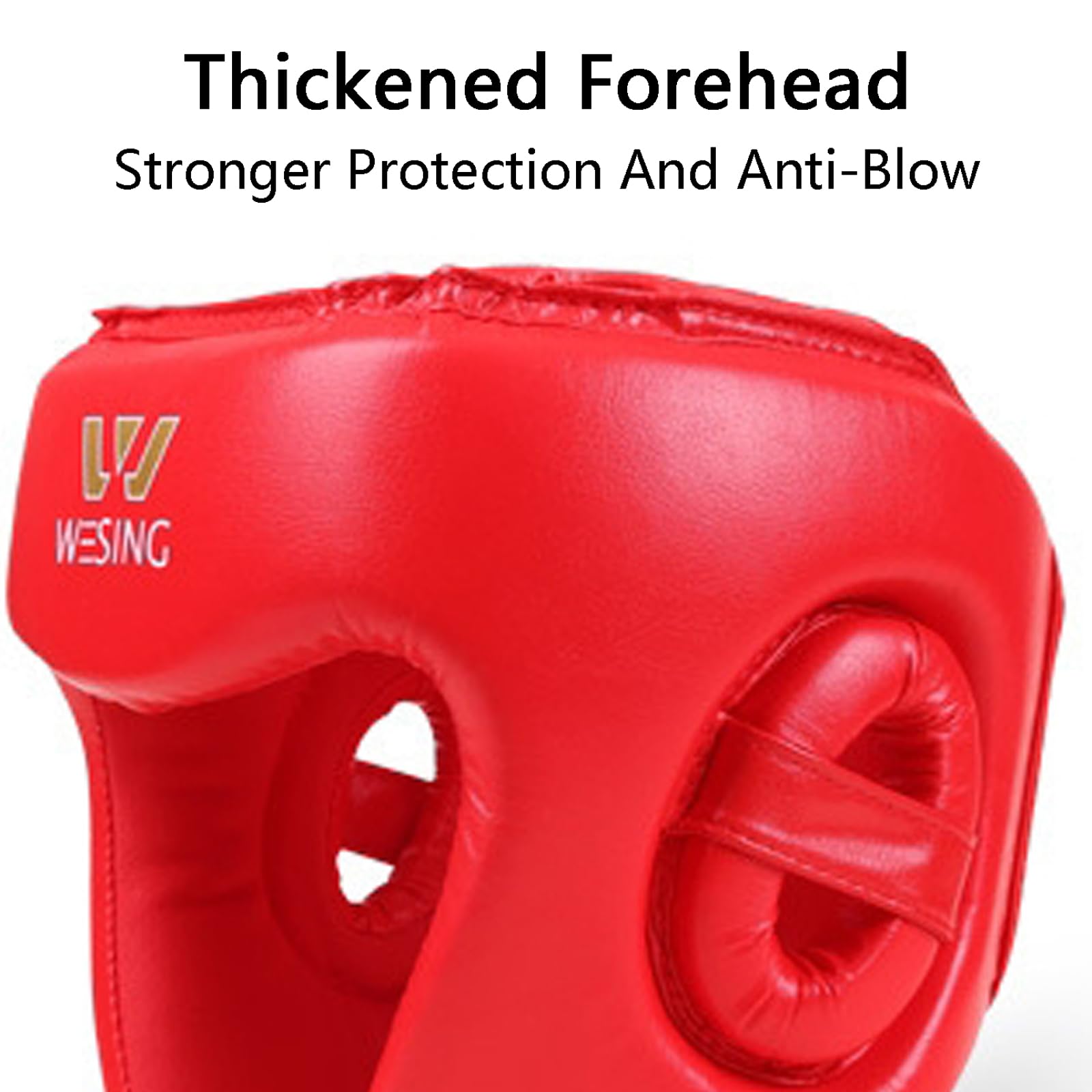 Cascos da Taekwondo,Caschetto da Muay Thai,Caschetto da Boxe,Protezione per La Testa Regolabile per Le Orecchie,Cascos da Combattimento per Kickboxing E Arti Marziali,Kickboxing