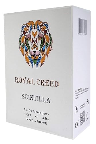Miniatura 7 de SINTILLA. Por Royal Creed. Francia. Eau De Parfum Spay para mujer. 3.4 fl oz (3,4 oz). Peso 680 gm. Tamaño de la caja 6.7 x 4.5 x 2.4 in