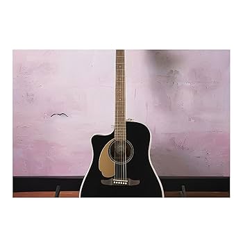 Amazon.com: Fender Redondo Player Acoustic Guitar, with 2