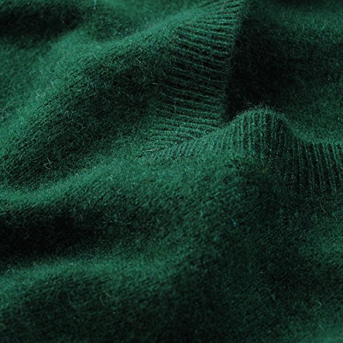 ZHILI Women's V-Neck Cashmere Pullover Sweater4