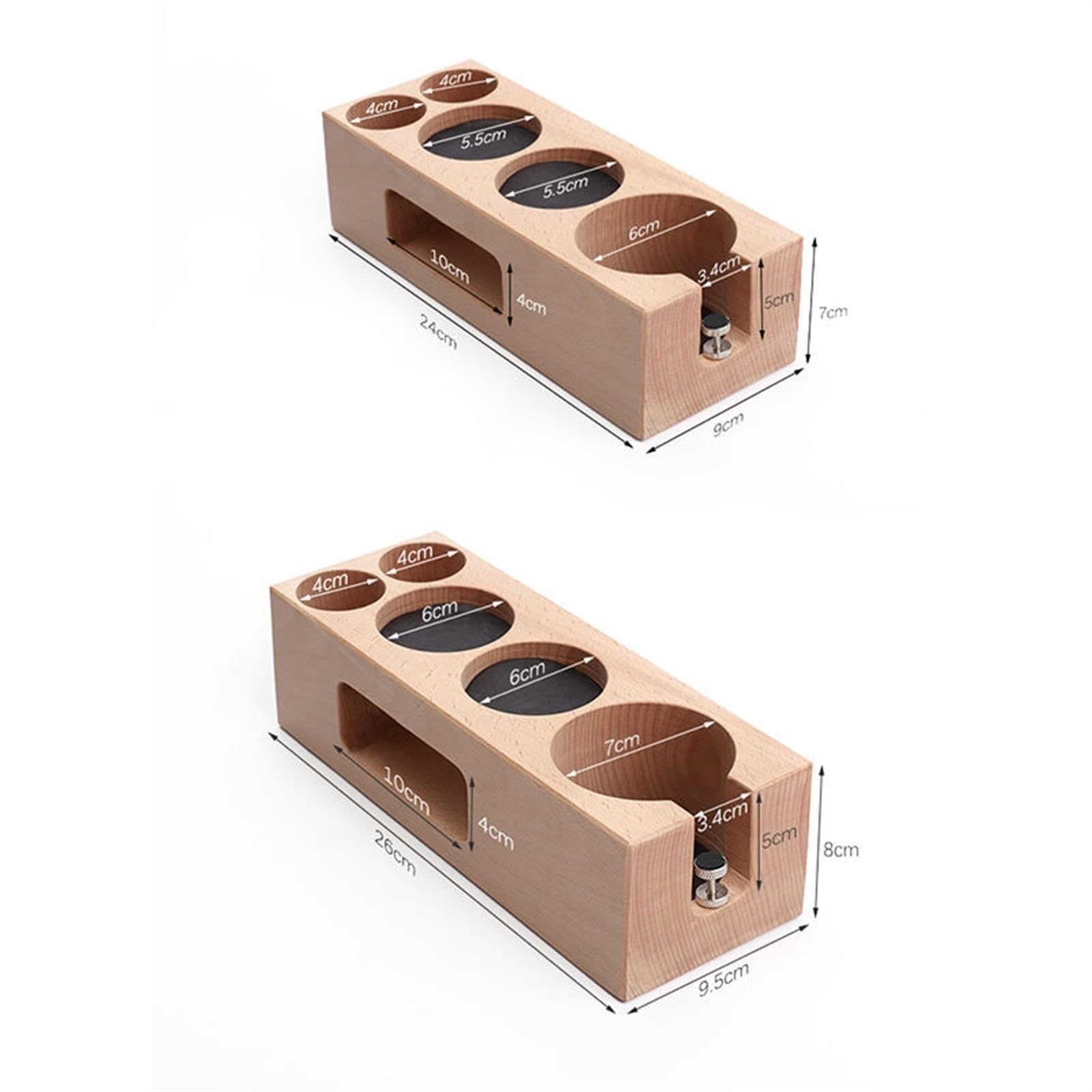 Uchwyt do ubijania kawy, podstawa podtrzymująca, akcesoria do ekspresów do kawy Espresso Tamper Mat Station do ekspresu do kawy w restauracji Barista (Color : 51-54mm)