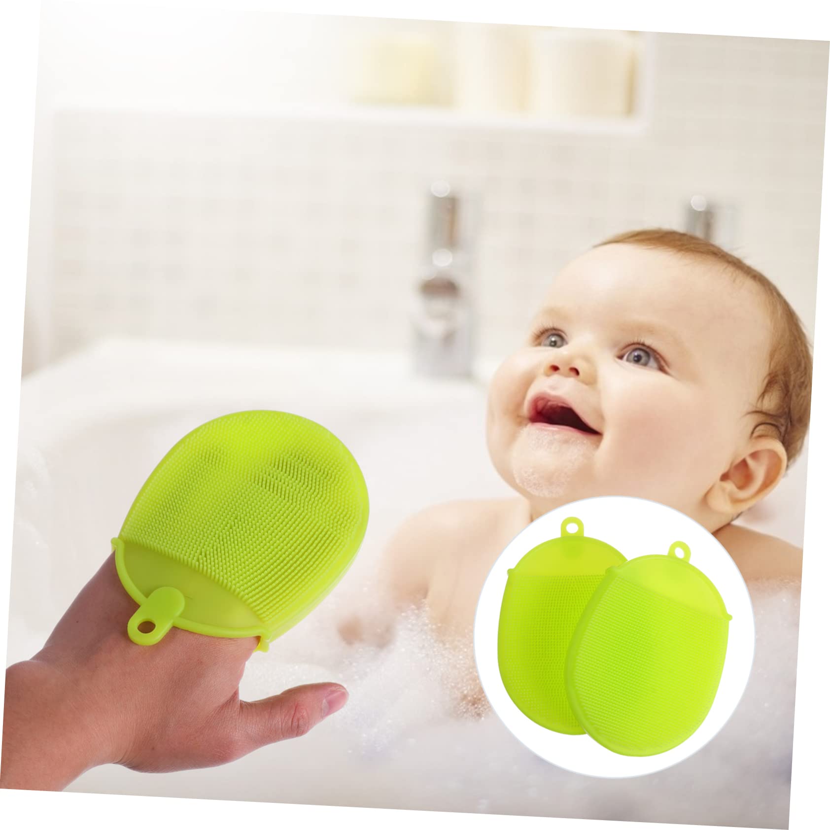 Housoutil 6piezas Cepillo De Para Baño Exfoliante Multifuncional Para Cuerpo y Masaje Para Ducha y Cuidado Diseño Ergonómico y