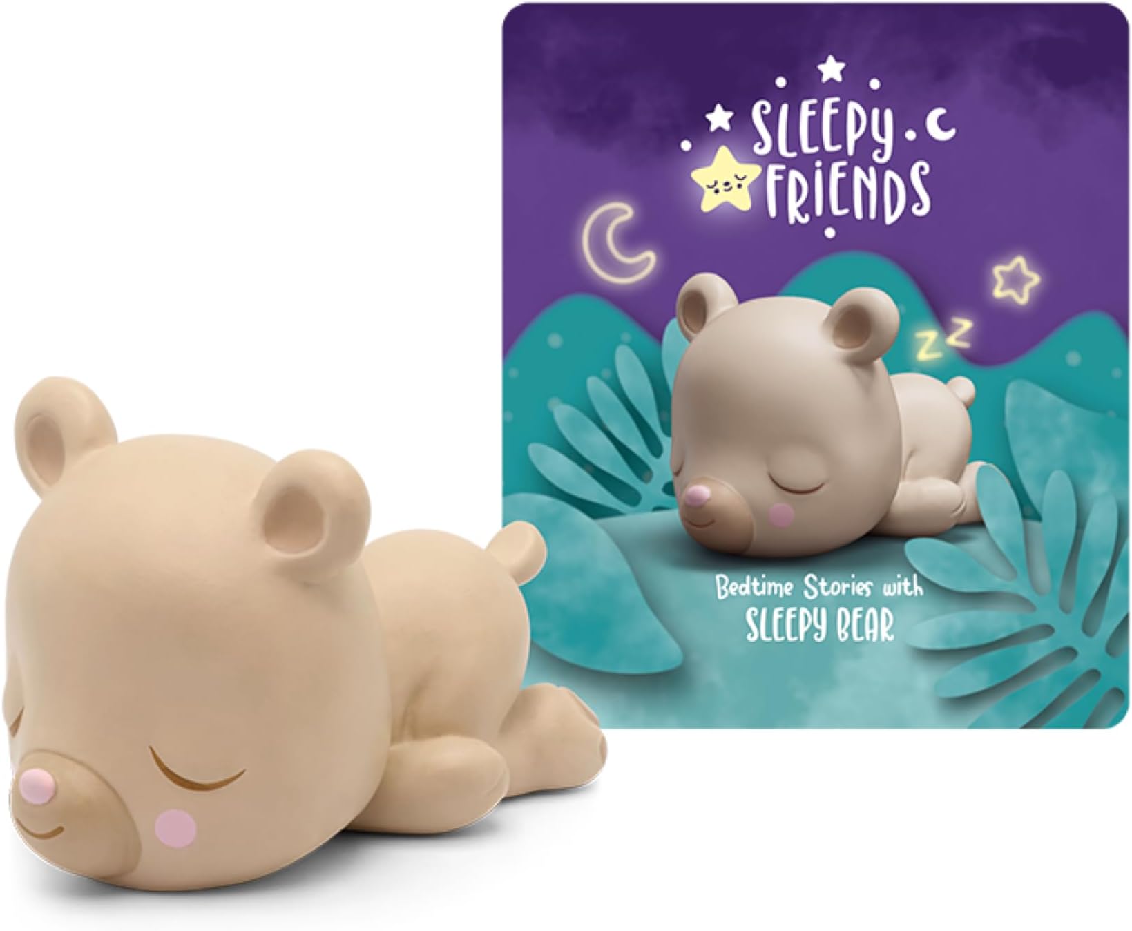 Tonies Sleepy Friends: Bedtime Stories Audio Toy Figurine featuring Sleepy Bear