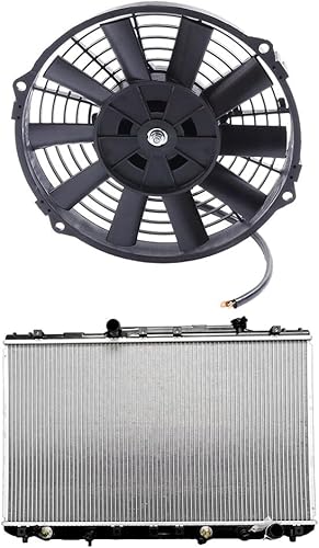 Miniatura 6 de SCITOO Ventilador de refrigeración de 8 pulgadas x 1 radiador 1318 PA16/AT* 1 apto para 1992-1996 para Toyota para Camry 2.2L