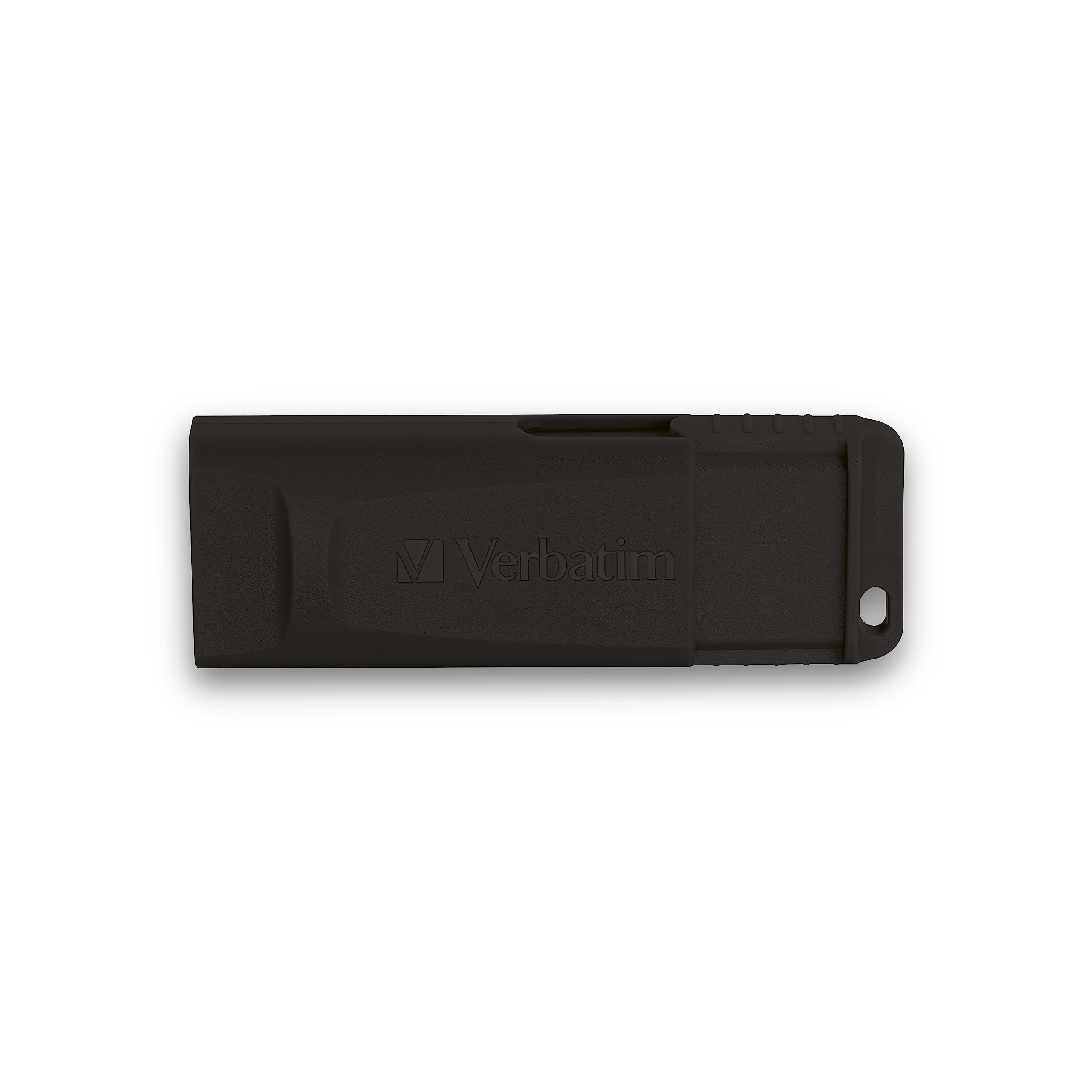 Verbatim 98698 64 GB Slider USB Drive - Black