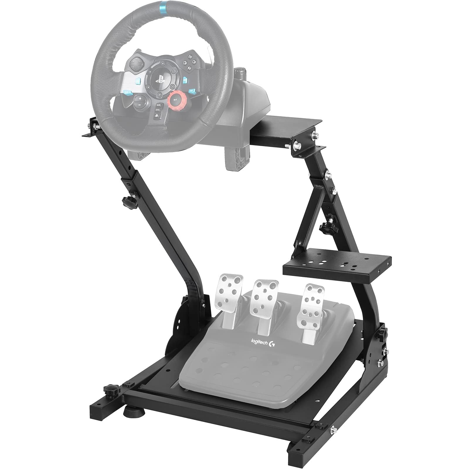 Marada G920 Racing Simulator Cockpit Compatible with Logitech Thrustmaster G27 G25 G29 G920 Pro Gaming Steering Wheel Stand